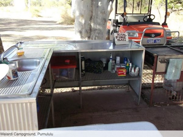 Walardi campground BBGT Australia