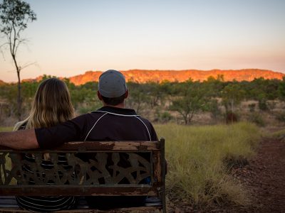 couple on bench